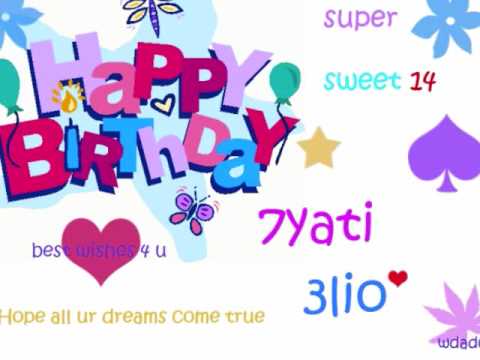 H.B.D 3layti ..its just 4 u from me ..wedad