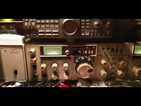 Yaesu FT-107M Line, AOR LA400 Magnetic Loop Antenna