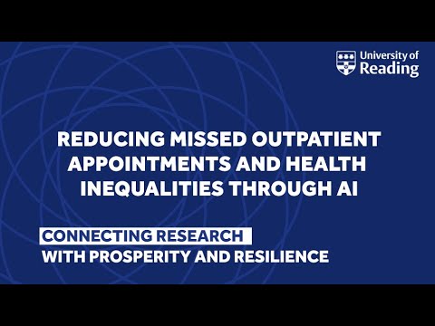 Reducing missed outpatient appointments and health inequalities through AI play video