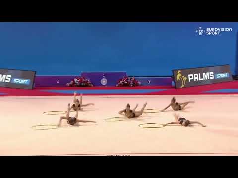 ESTONIA junior group 5 HOOPS 25,1 - Apparatus Final - JWCh Sofia 2025