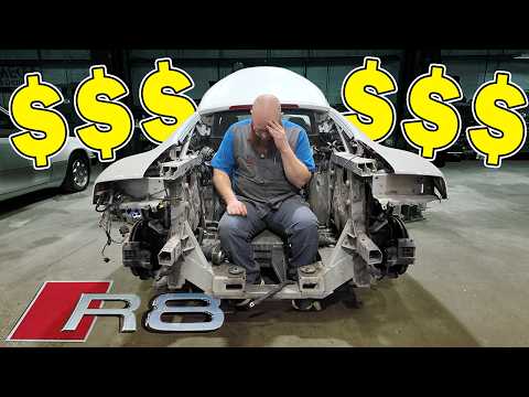My Audi R8's Repair Bill: It's UNBELIEVABLE!
