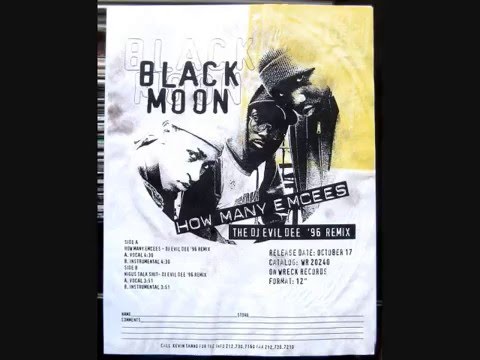Black Moon - Niguz Talk Shit (DJ EVIL DEE '96 REMIX) (Instrumental Dub)