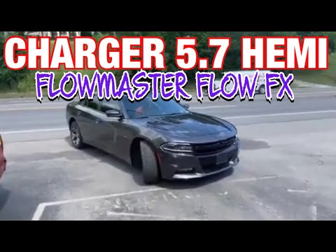 2016 Dodge Charger 5,7 l HEMI-DOPPELAUSPUFF mit FLOWMASTER FLOW FX!