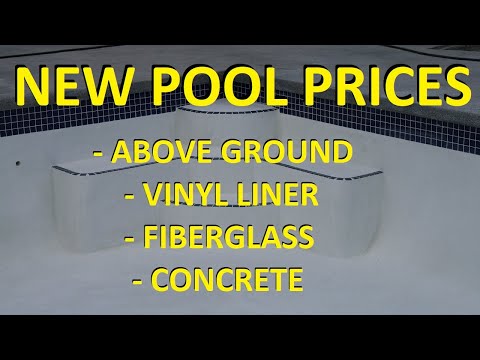 New Swimming Pool Installation Costs