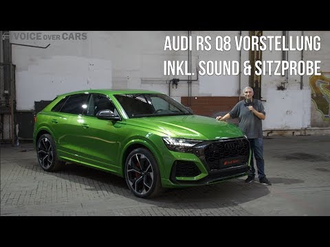 2020 Audi RS Q8 Sitzprobe Fakten Weltpremiere Vorstellung Motor Leistung Sound Design Innenraum News