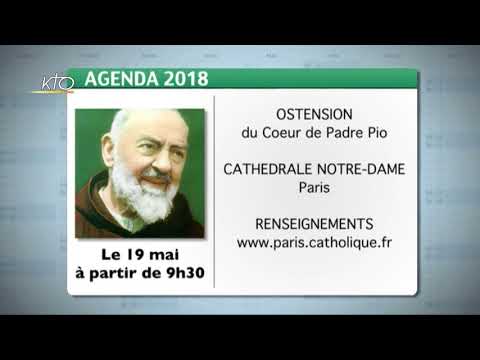 Agenda du 11 mai 2018