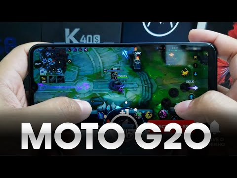 Moto G20 no League of Legends Wild Rift. Unisoc T700. 4GB RAM. Moto G20 é bom para jogar?