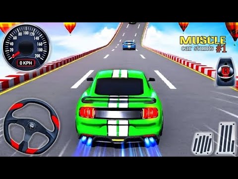 Muscle Car Stunts 2023 - Mega Stunt Ramp Simulator - Android Gameplay #1