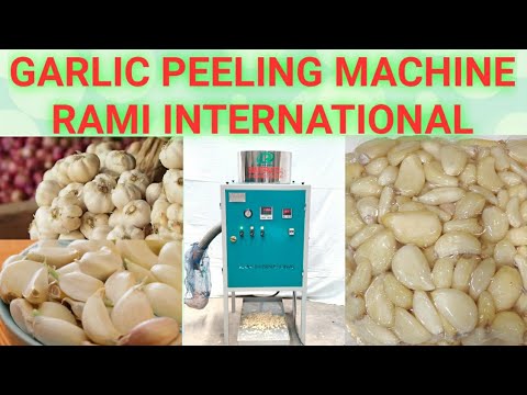 Garlic Bulb Cutter And Garlic Peeling Machine