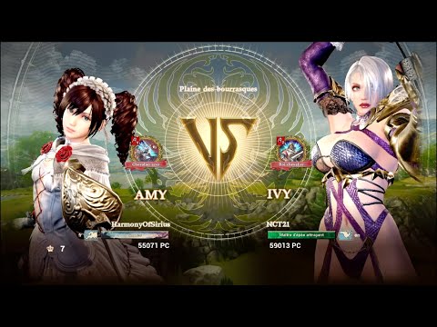 SoulCalibur VI – HoS (Amy) VS Ivy players (Ranked)