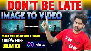 Unlimited Image to Video Ai Generator | 100% Free |Meta Ai se video ke