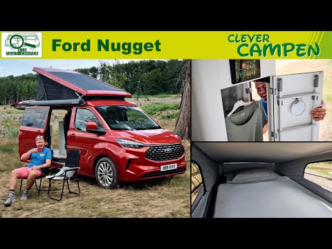 Der neue Ford Nugget 2024 -Live vor Ort der erste exklusive Blick in den neuen Nugget -Clever Campen