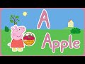 Peppa English Episodes Peppa Pig Alphabet Peppa Pig Characters Learn With Peppa Pig ABCD