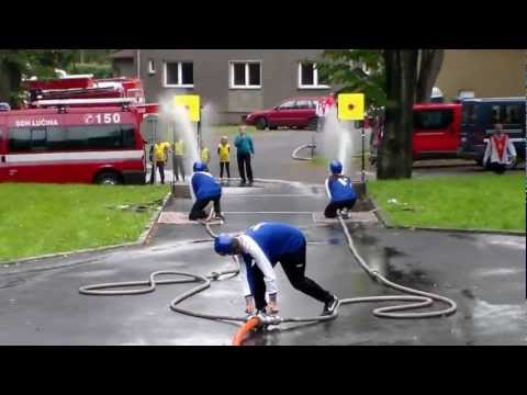 SDH Oprechtice starší žáci v Bruzovicích 8.9.2012