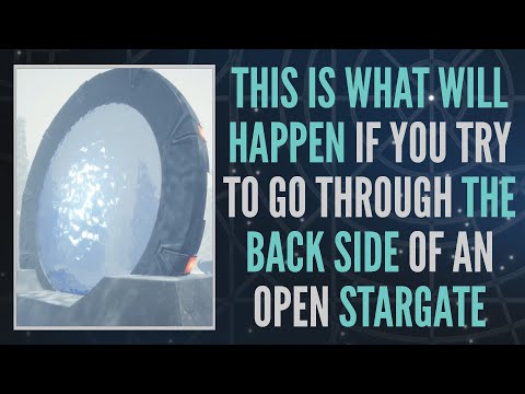 DO NOT Enter the Wrong Side of an Open Stargate! (Clip)