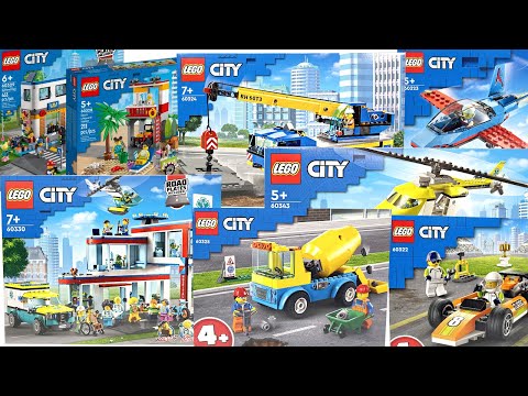 LEGO City Sets 2022 Compilation/Collection Speed Build