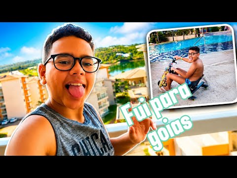 Fui para caudas novas#Fui para goias#@Futlucas01#Vlog