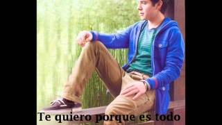 David Archuleta - I&#39;ll Never Go (spanish)