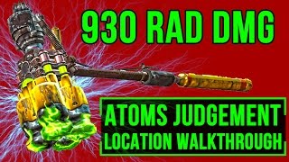 Fallout 4 Ultmate Unique Super Sledge: ATOMS JUGEMENT Location Guide (Best Radiation Weapon)
