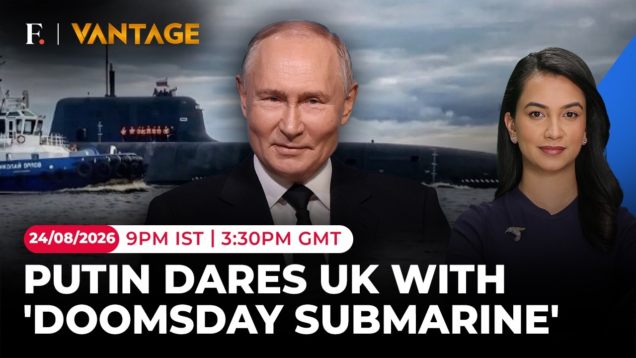 Putin Deploys Submarine Armed with Nuclear-Torpedo In Fresh Provocation Against The UK? Vantage | 4K
