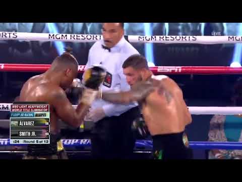 Joe Smith Jr Vs Eleider Alvarez Highlights (WBO Title Eliminator #1)