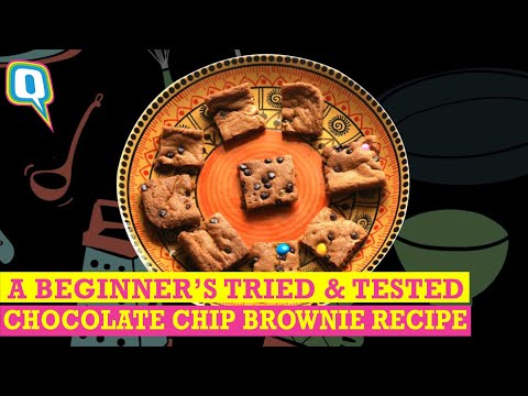 Simple & Easy Chocolate Chip Brownies Recipe | The Quint