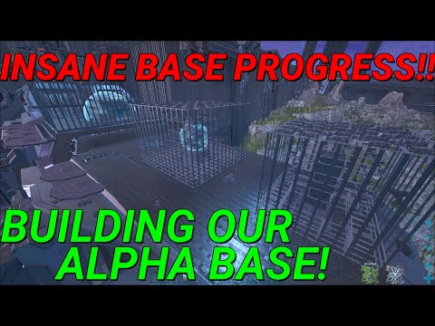 INSANE BASE PROGRESS! Finishing Our Alpha Base! - SMALL TRIBES - GENESIS 2 - ARK SURVIVAL EVOLVED