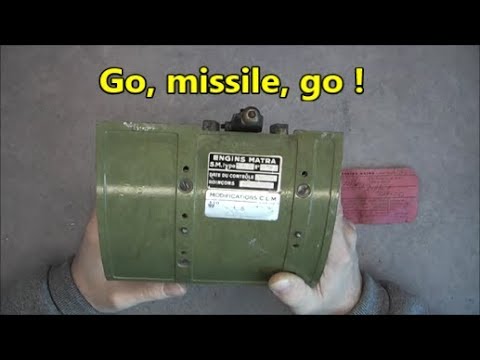 Matra R530 missile release actuator teardown