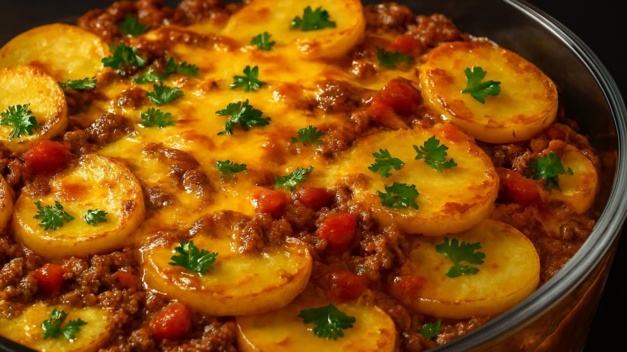 Kartoffelauflauf mit Hackfleisch und Gemüse by Rezepte und Kochen — recipe photo