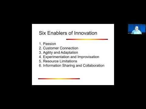 MANA 3325 Lesson 2 Chap 3A   Six Enablers of Innovation