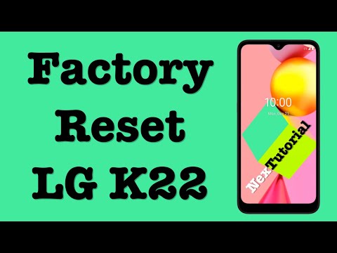 How to Factory Reset LG K22 Boost Mobile | Hard Reset LG K22 | NexTutorial