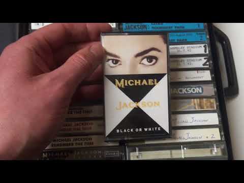 Michael Jackson Cassette Collection 2018