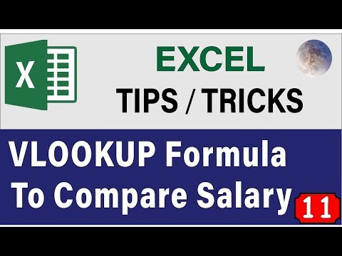 Using VLOOKUP Formula To Compare Salary In Excel 2020 💲👉 Find Approximate Match With VLOOKUP Video