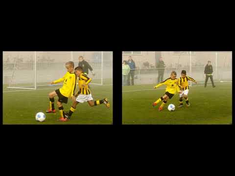 D.V.V. Sallandia JO11-1 tegen SV Colmschate JO11-2