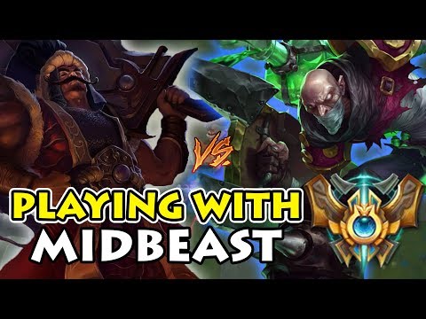 How to Deal with a GOOD Proxy Singed One Trick | Tryndamere vs Singed Ft. Midbeast