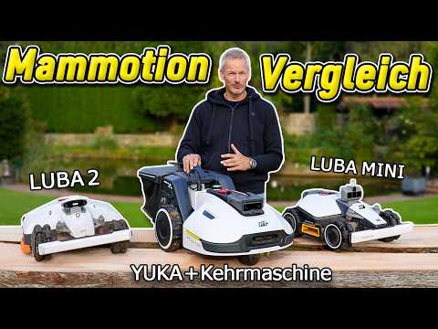 CHINA SCHROTT oder BESTER RASENMÄHER ROBOTER? | MAMMOTION LUBA, MINI & YUKA im Vergleich