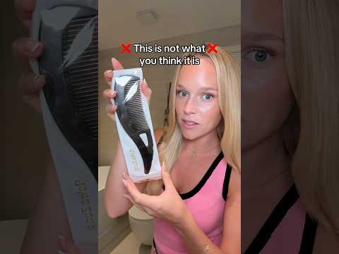 This is not a normal hairbrush… 😳 #hairhack #dandruffbrush