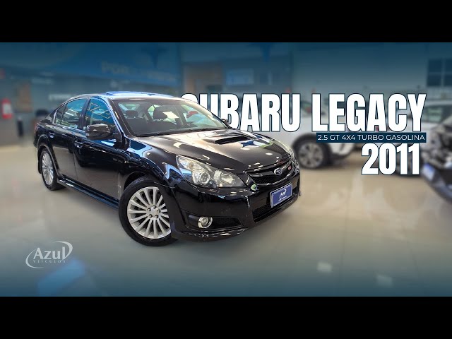 Vídeo SUBARU LEGACY 2.5 GT SEDAN 4X4 16V TURBO INTERCOOLER GASOLINA 4P AUTOMATICO