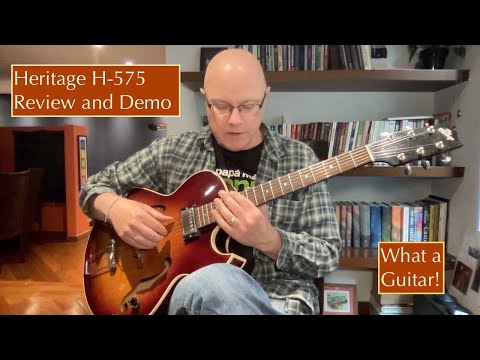 Heritage H-575 - Review and Demo - Great Jazz Guitar!