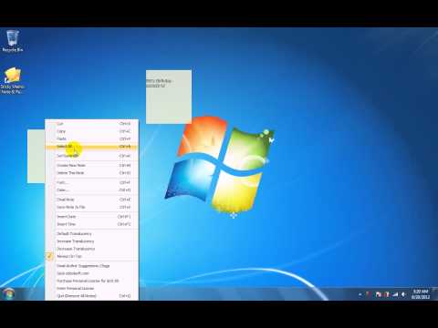 Sticky Memo Note & Reminder Software