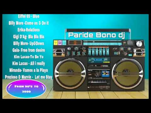 La Più Bella Musica Dance anni 90-The best Dance 90 Compilation - Paride Bono Dj (PBDJ)