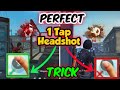 One tap headshot trick free fire | Auto headshot trick | All Shot headshot trick free fire