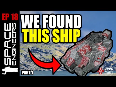 Space Engineers Survival (EP18.1) | We SALVAGED a LARGE SHIP Wreck! [2025] Part 1