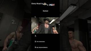 Download lagu Every Road to Wrestlemania in Smackdown vs Raw 2009 Ranked #wwegames mp3