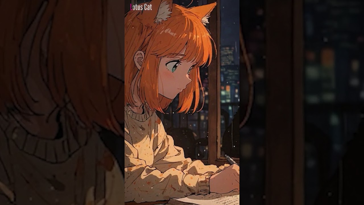 Rainy Nights & Deep Study 🌙 #lofi #studymusic #shorts