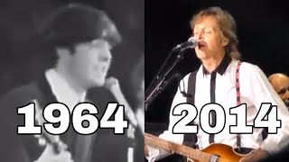 PAUL MCCARTNEY - LONG TALL SALLY 1964 &amp; 2014 COMPARISON