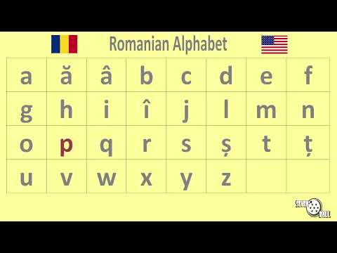 romanian class - romanian alphabet