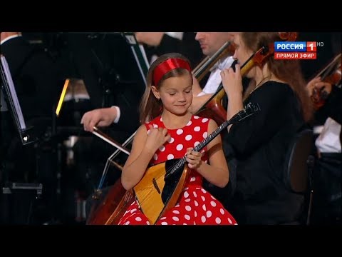 Анастасия Тюрина 90 лет Пахмутовой "Девчата" в Большом театре