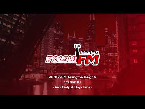 WCPY-FM 92.7: PolskiFM - Arlington Heights, IL - Station ID - 12/21/2024