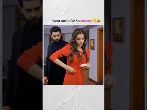 Baran can't hide his Jealousy👀❤️😜#baran #dilan #kançiçekleri #turkishdrama #love #trending #shorts